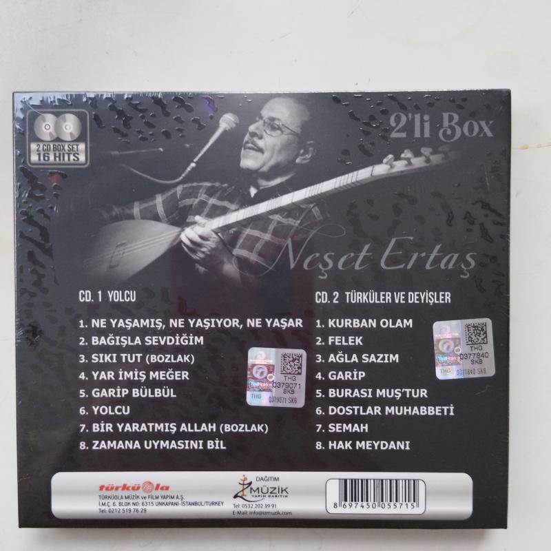 Neşet Ertaş / Yolcu  -   2. El   2xCD Digipak Albüm