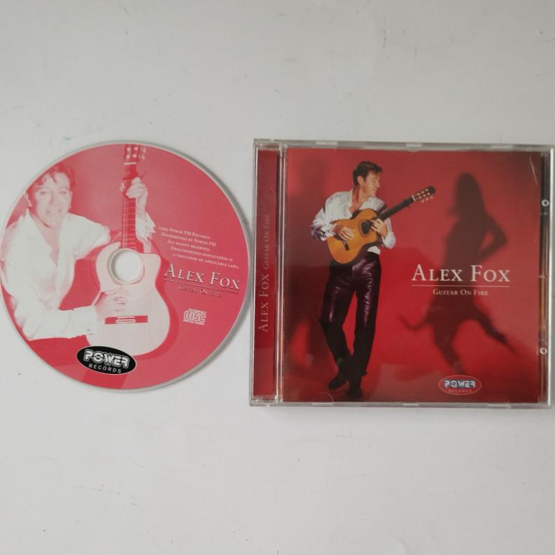 Alex Fox  / Guitar On Fire    – 1999 Yurtdışı Basım -  2. El  CD Albüm