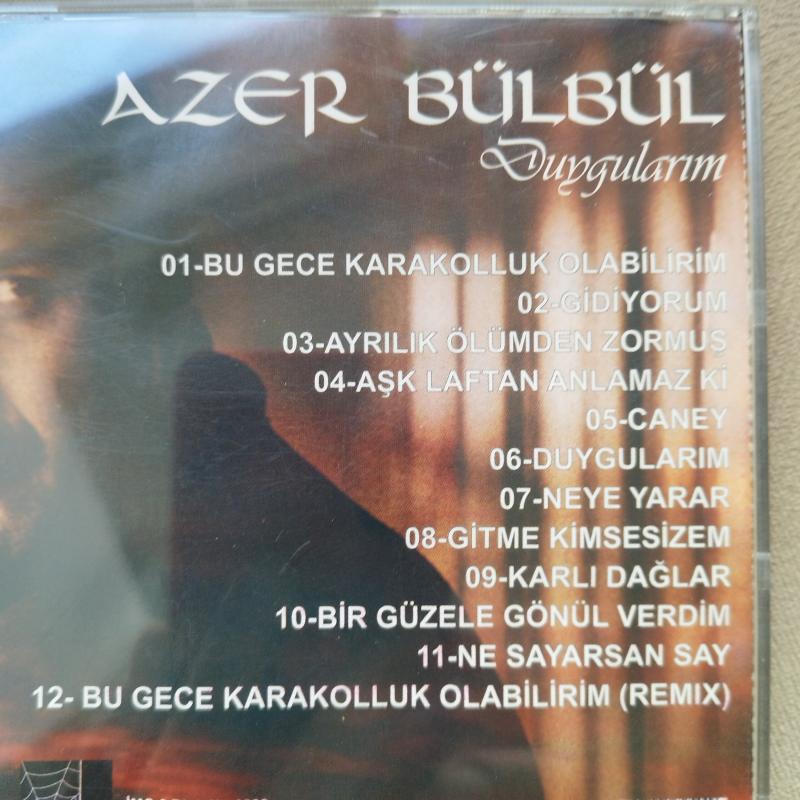 Azer Bülbül / Duygularım    –  Türkiye Basım  -  2. El  CD  Albüm