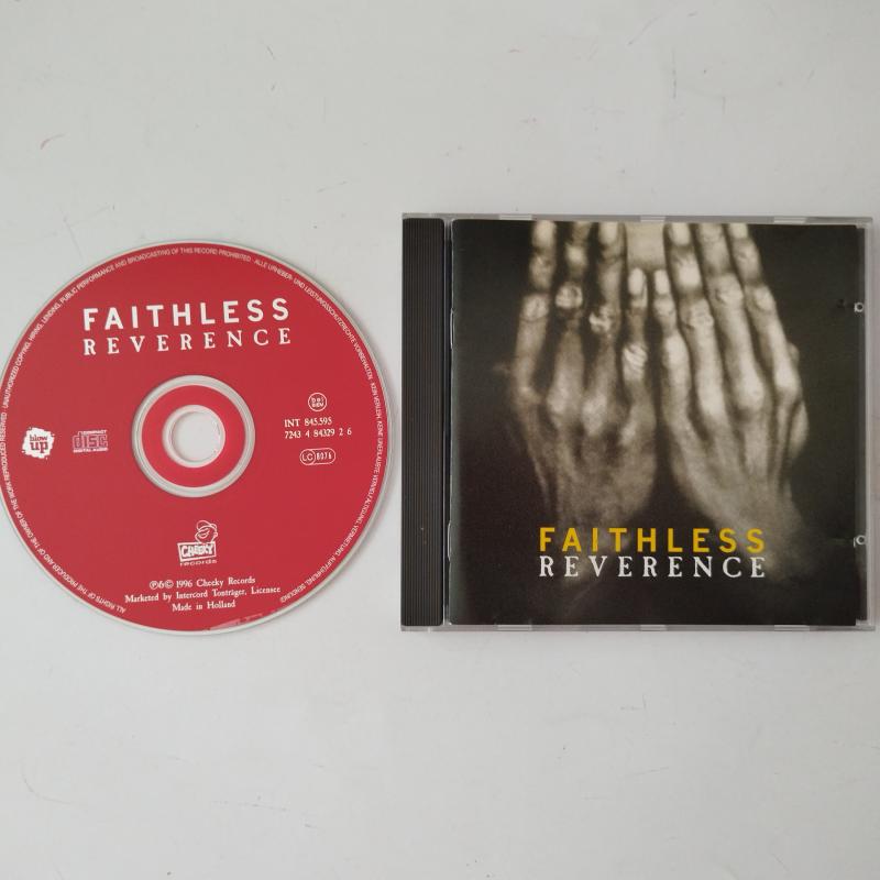 Faithless  –  Reverence    –   1996 Hollanda Basım  -  2. El  CD  Albüm (Sarı Bandrol)