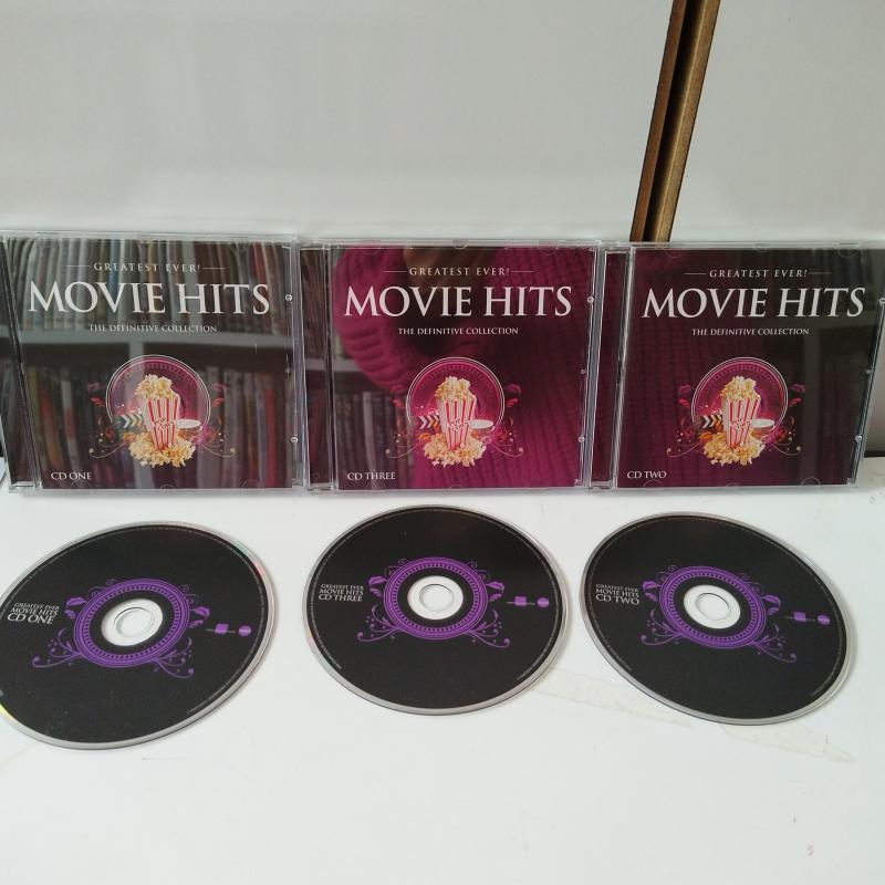 Greatest Ever!  Movie Hits   –   2007 Avrupa  Basım  -  2. El  3XCD  Box Albüm