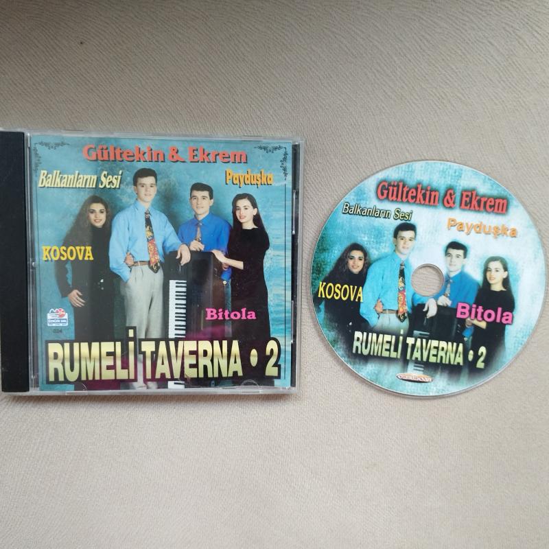 Rumeli Taverna -2 / Gültekin & Ekrem / Kosova -Payduşka -Bitola-  Türkiye Basım  2. El  CD  Albüm