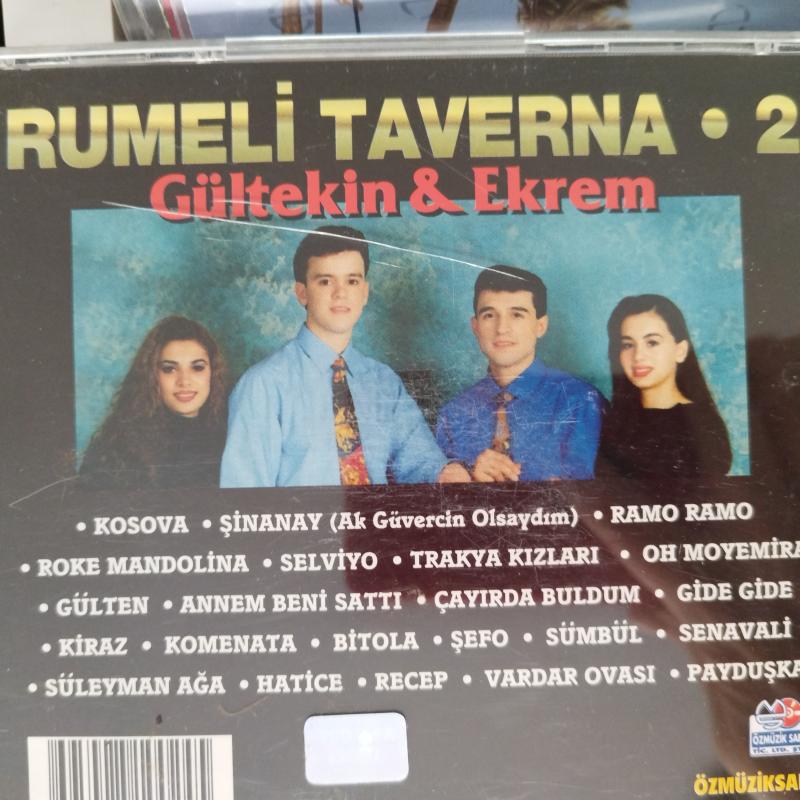 Rumeli Taverna -2 / Gültekin & Ekrem / Kosova -Payduşka -Bitola-  Türkiye Basım  2. El  CD  Albüm