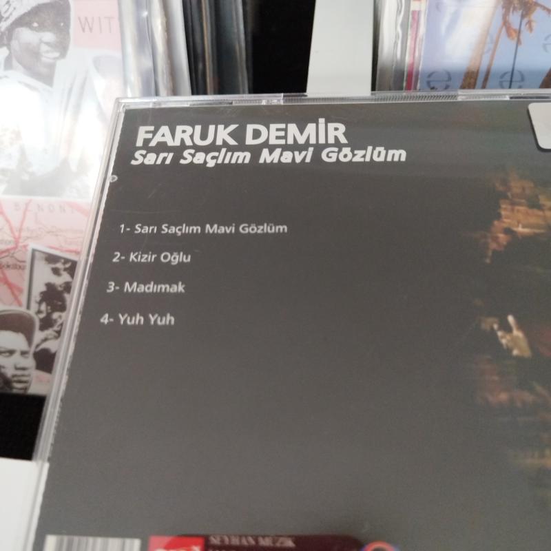 Faruk Demir / Sarı Saçlım Mavi Gözlüm  -  Türkiye Basım  2. El  CD  Albüm