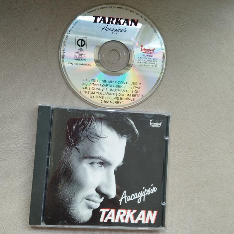 Tarkan ‎–  Aacayipsin  - 1994 Türkiye Basım  2. El  CD  Albüm