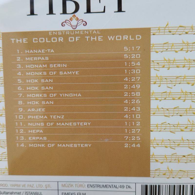 Dünya Müzikleri  / Tibet   / Ngayun Kewa –   2004 Türkiye Basım  -  2. El  CD  Albüm