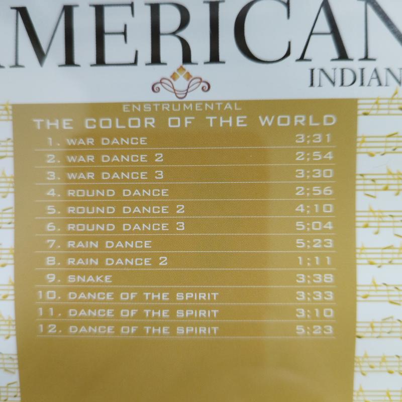 Dünya Müzikleri  / American Indians  /Jesse Willams –   2004 Türkiye Basım  -  2. El  CD  Albüm