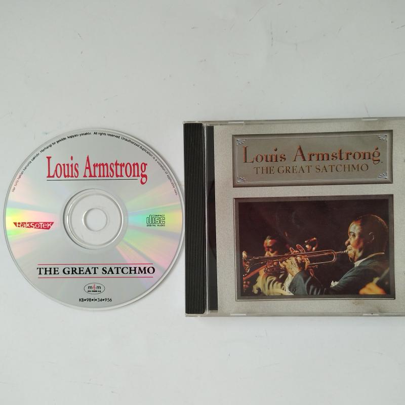 Louis Armstrong / The Great Satchmo –   1998  Türkiye Basım  -  2. El  CD  Albüm