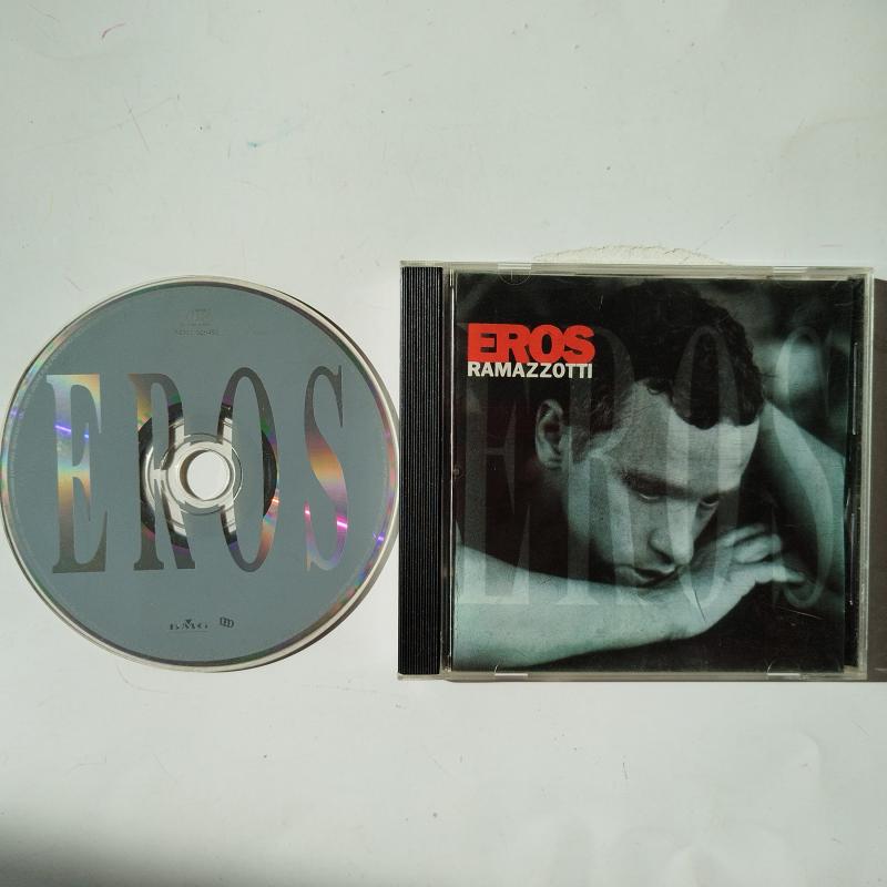 Eros Ramazzotti –  Eros  –   1997 Avrupa  Basım  -  2. El CD  Albüm