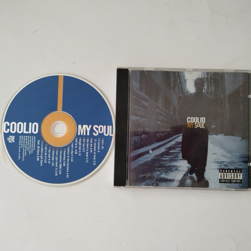 Coolio  –  My Soul   -  1997 Avrupa Basım - 2. El  CD Albüm