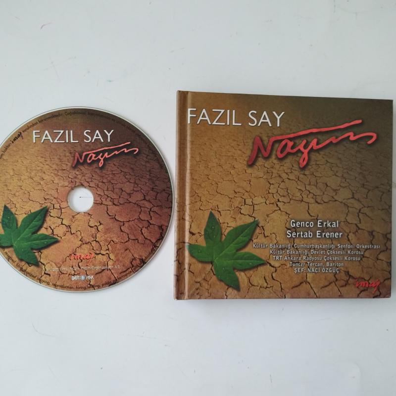 Fazıl Say - Genco Erkal, Sertab Erener / Polyphonic Chorus Of TRT Radio Ankara  -   2001  Türkiye Basım - 2. El  CD Digipak Kitapçıklı Albüm