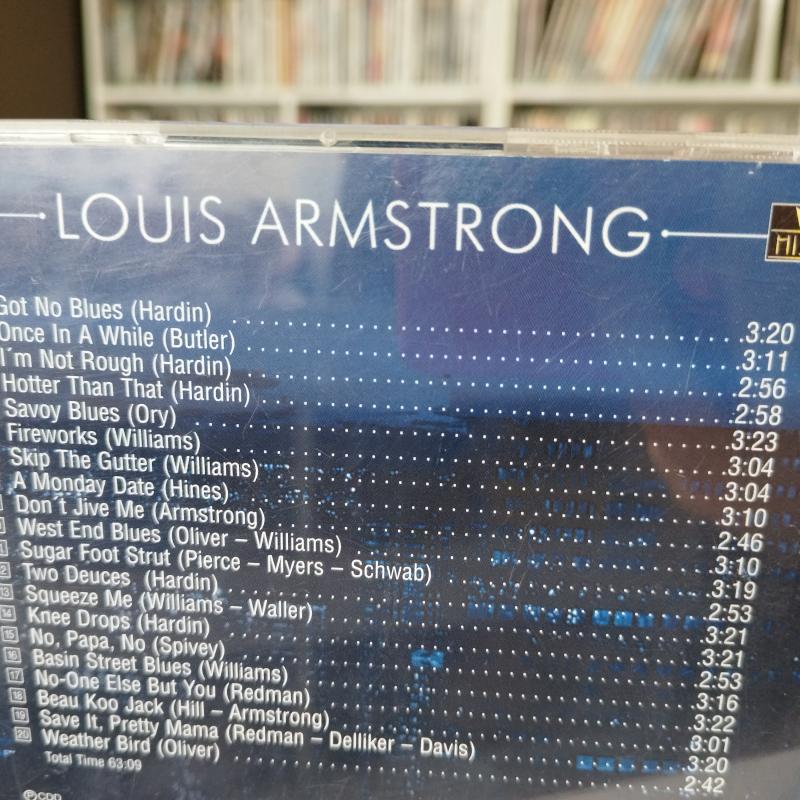 Louis Armstrong  - 2000 Almanya Basım - 2. El  CD Albüm