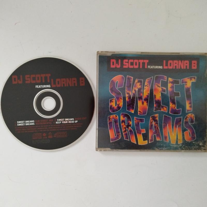 DJ Scott Featuring Lorna B  –  Sweet Dreams -  1995  ingiltere - 2. El  CD / Single