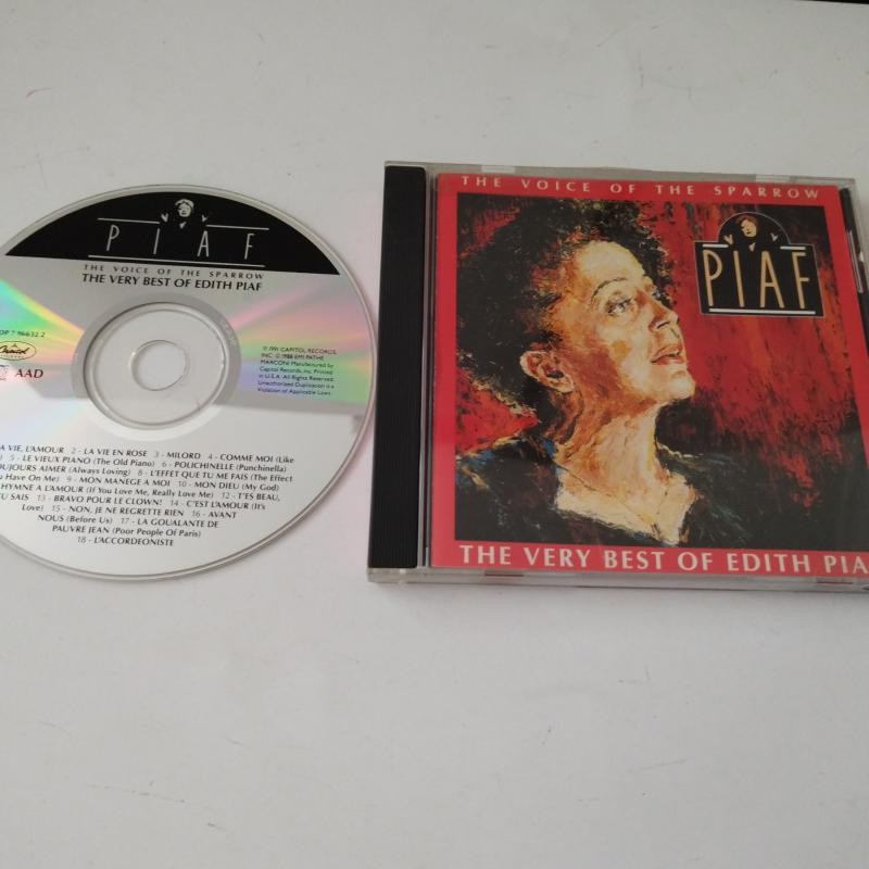 Edith Piaf  – The Voice Of The Sparrow: The Very Best Of Edith Piaf - Amerika Basım- 2. El CD Albüm