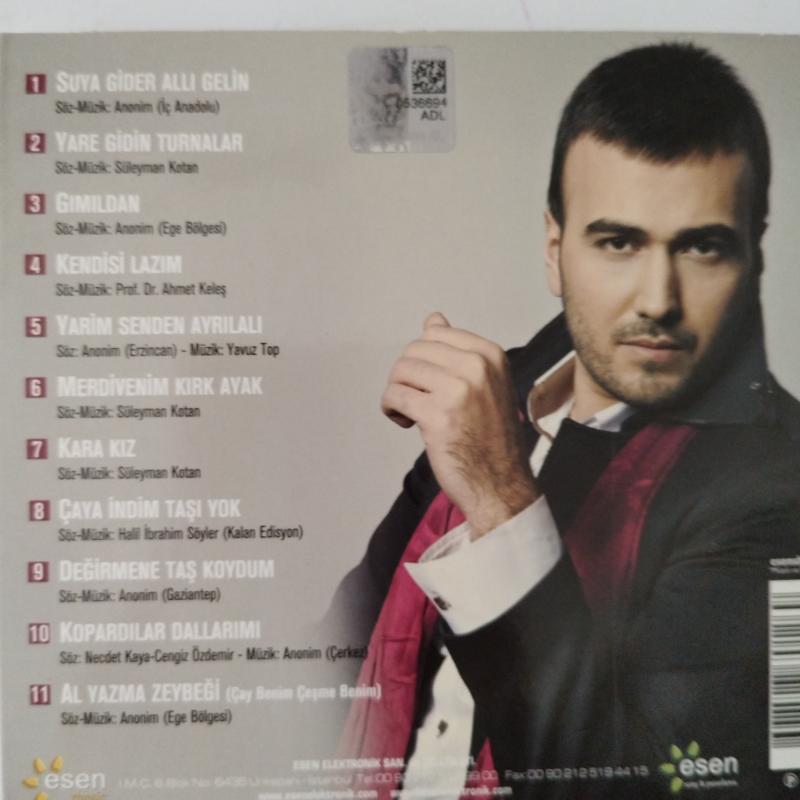 Necdet Kaya  / Kopardılar Dallarımı -  2012 Türkiye Basım - 2. El  CD  Albüm