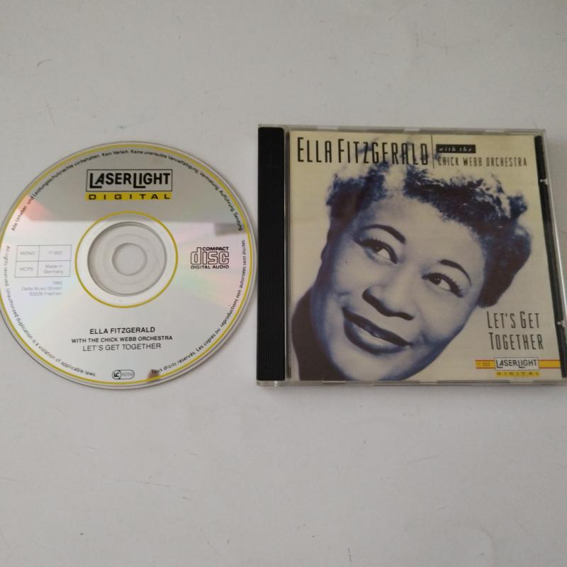 Ella Fitzgerald With The Chick Webb Orchestra  – Let’s Get Together - Almanya Basım -2. El CD Albüm