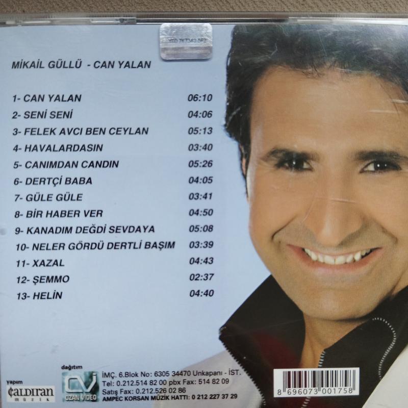 Mikail Güllü / Can Yalan  - Türkiye Basım - 2. El CD Albüm