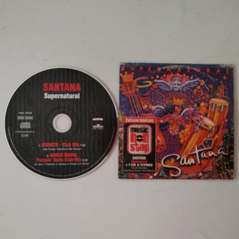 Santana –  Supernatural   - 1999 Avrupa Basım - 2. El CD Albüm / Single