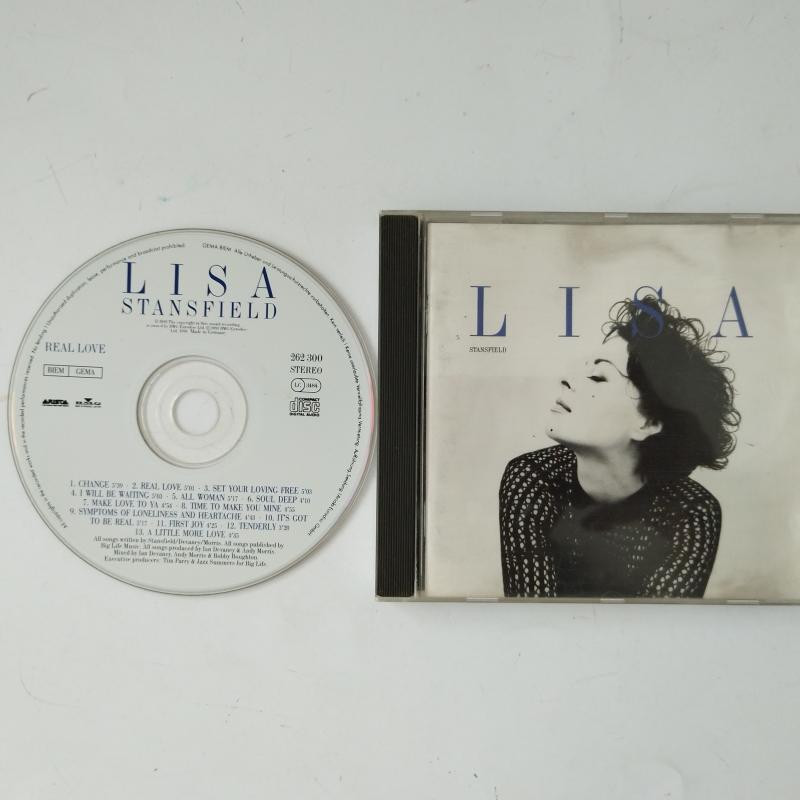 LISA STANSFIELD - REAL LOVE -  1991 ALMANYA  BASIM CD ALBÜM