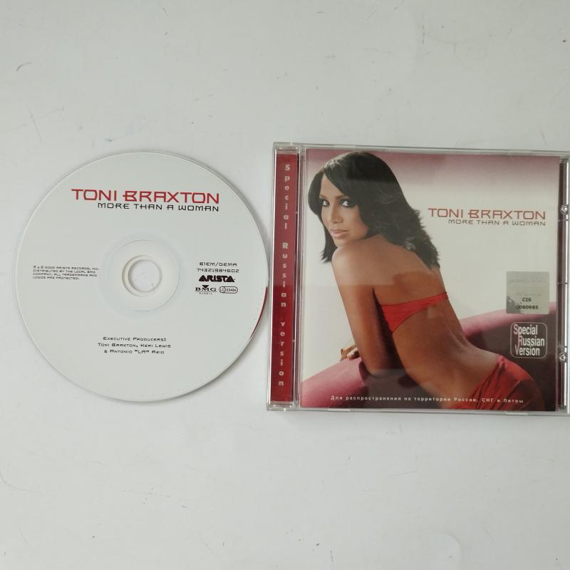 Toni Braxton ‎–  More Than A Woman   -  2002 Rusya Basım - 2. El CD Albüm