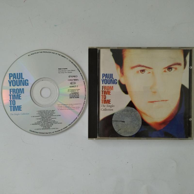 Paul Young – From Time To Time (The Singles Collection)  -  1991 Avrupa Basım - 2. El CD Albüm