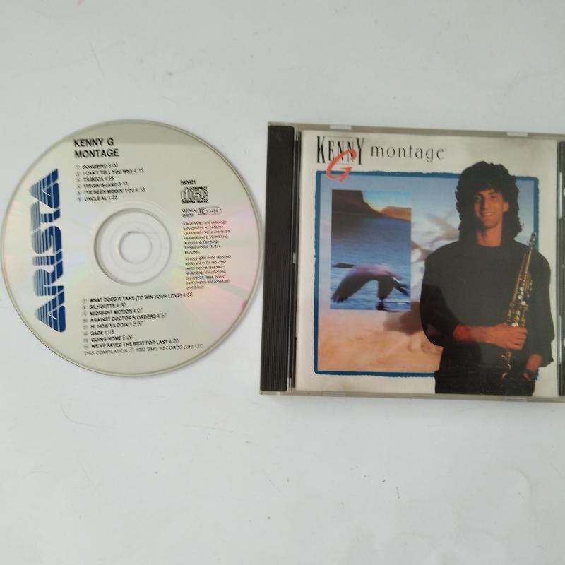 Kenny G  –  Montage -  1990 Almanya Basım - 2. El CD Albüm