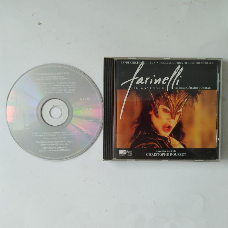 Christophe Rousset – Farinelli, Il Castrato  - Original Motion Picture Soundtrack)  -  1994 Fransa Basım - 2. El CD Albüm