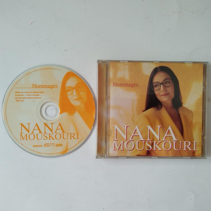 Nana Mouskouri ‎–  Hommages -  1997  Fransa Basım - 2. El CD Albüm