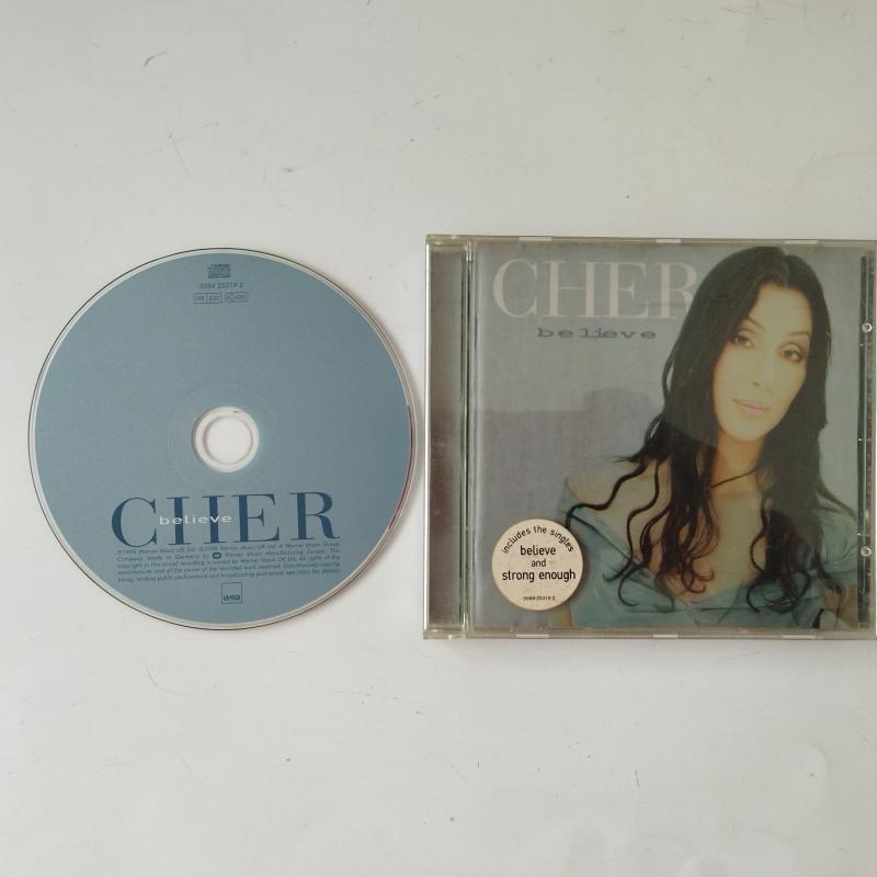 CHER - BELIEVE  - 1998 ALMANYA BASIM   2.EL CD ALBUM