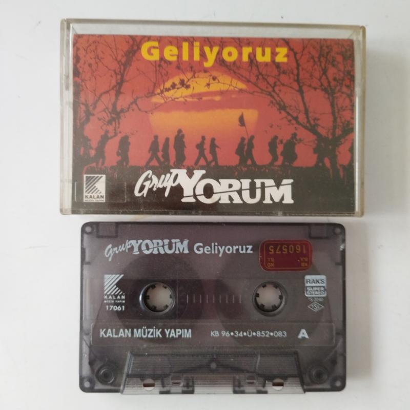 Grup Yorum – Geliyoruz - 1996 TÜRKİYE  BASIM KASET