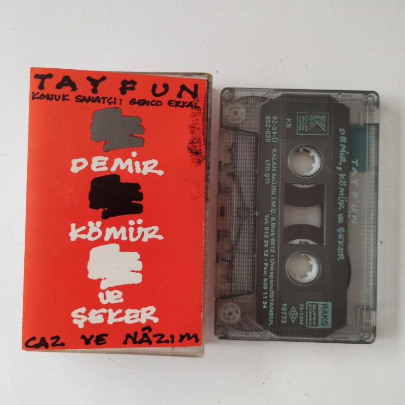 Tayfun  –   Demir Kömür Ve Şeker  - 1992  TÜRKİYE  BASIM KASET