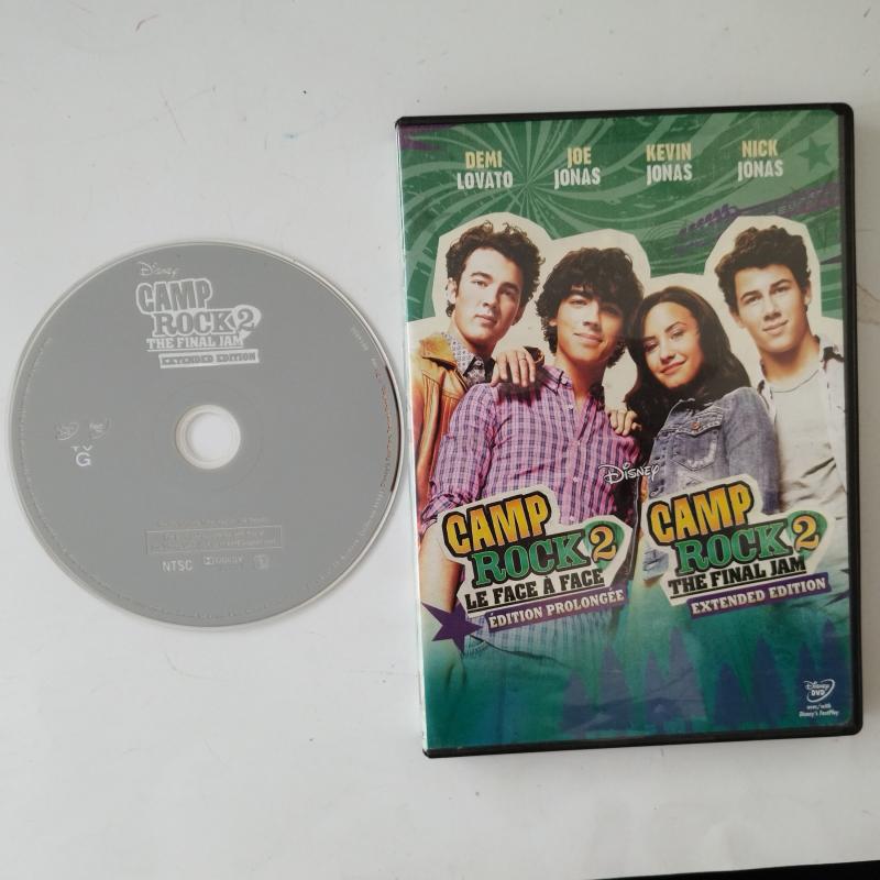 Disney  / Camp Rock 2- le face a face/ Camp Rock2-the final jam   - 2. El  DVD - 1. BÖLGE-  türkçe dil seçeneği yoktur