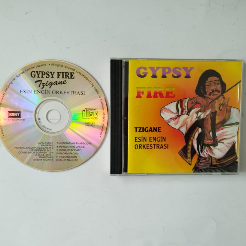 Gypsy Fire - Tzigane - Esin Engin Orkestrası     -  Türkiye  Basım - 2. El CD Albüm