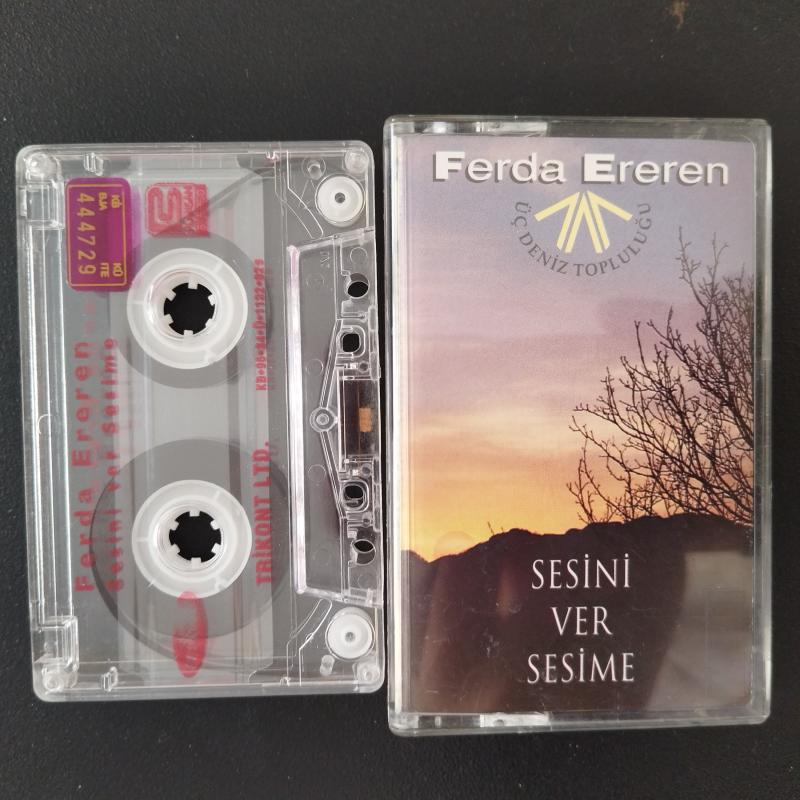 Ferda Ereren / Sesini ver Sesime / Üç Deniz Topluluğu   –   1996 Türkiye Basım  Kaset Albüm