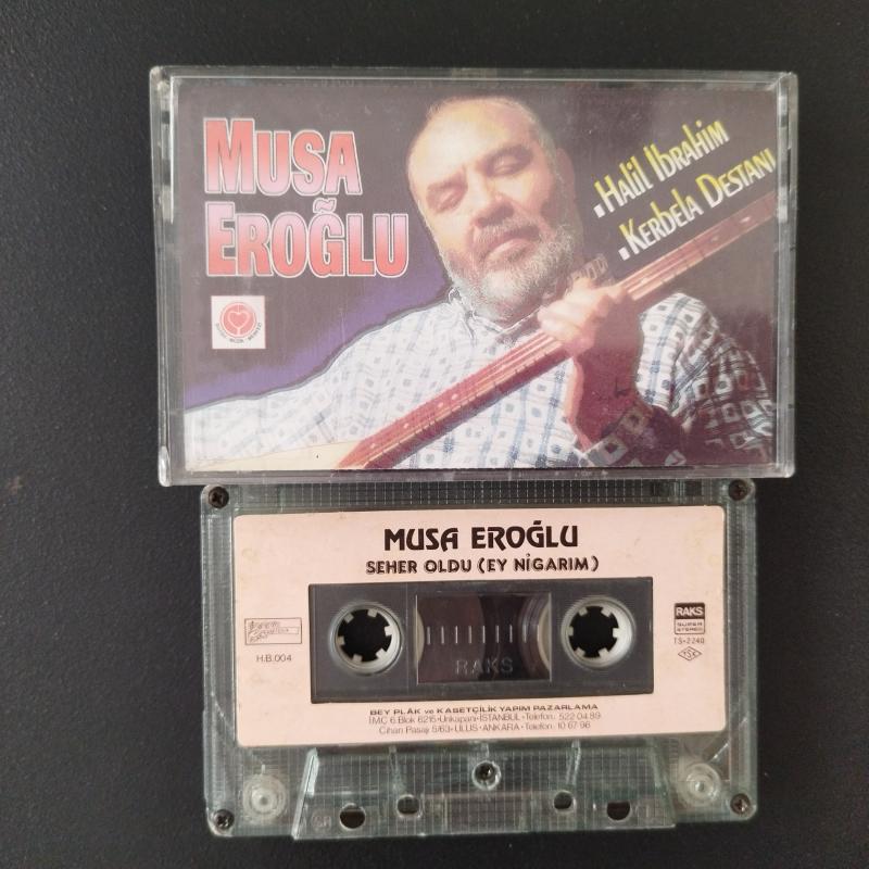 Musa Eroğlu – Seher Oldu Ey Nigarım –   Türkiye Basım  Kaset Albüm