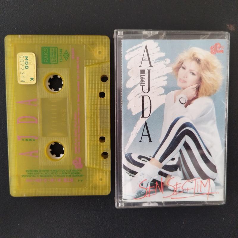 Ajda    –   Seni Seçtim – 1991  Türkiye Basım  Kaset Albüm