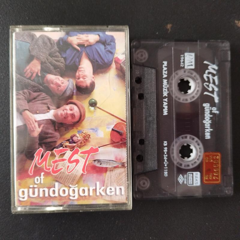 Gündoğarken ‎ –   Mest Of Gündoğarken –  1998 Türkiye Basım  2. El Kaset Albüm