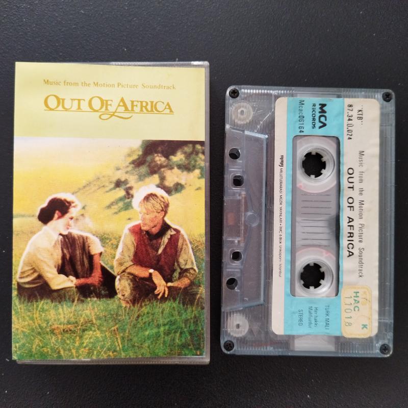 John Barry – Out Of Africa ( Soundtrack)   –    1987  Türkiye Basım  Kaset