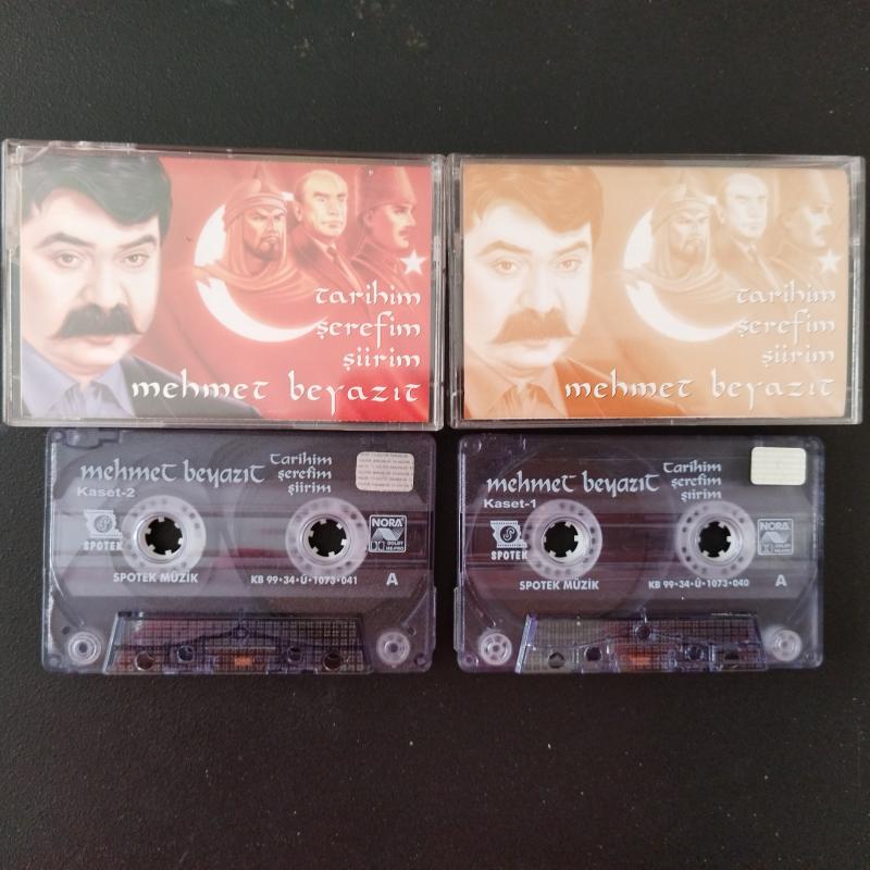 Mehmet Beyazıt  / tarihim şerefim şiirim   –   1999 Türkiye Basım -2 Kaset