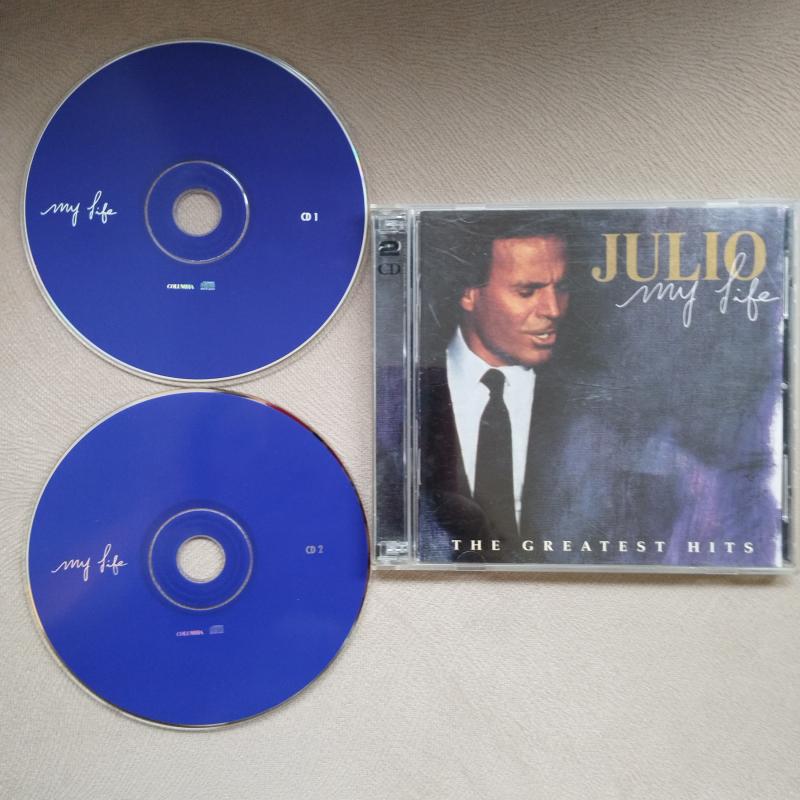 Julio   –  My Life (The Greatest Hits)  -  1998  Kanada  Basım - 2. El  2XCD Albüm