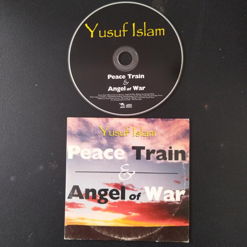 Yusuf Islam –  Peace Train & Angel Of War  -  2003 Güney Afrika Basım - 2. El CD Single