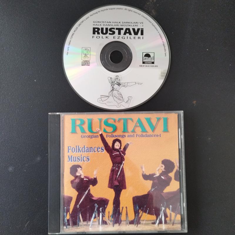 Rustavi / Georgian Folksongs and Folkdances 1   -   1997  Türkiye  Basım - 2. El CD Albüm