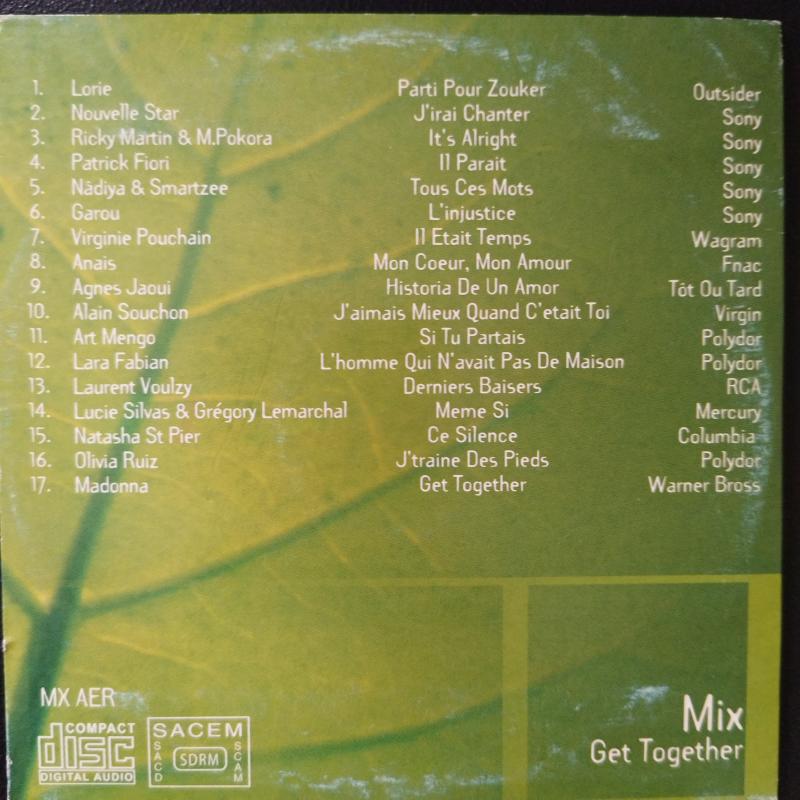 1 Hour / Mix get together   - Yurtdışı Basım  2. El CD Albüm cardboard sleeve