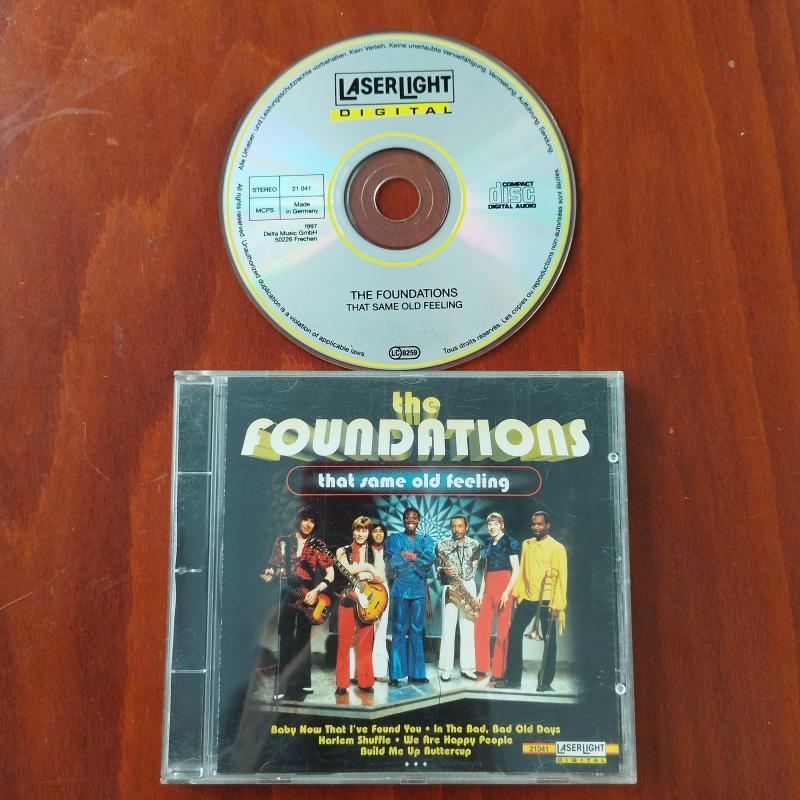 The Foundations ‎– That Same Old Feeling   -  1997 Almanya   Basım - 2. El CD Albüm