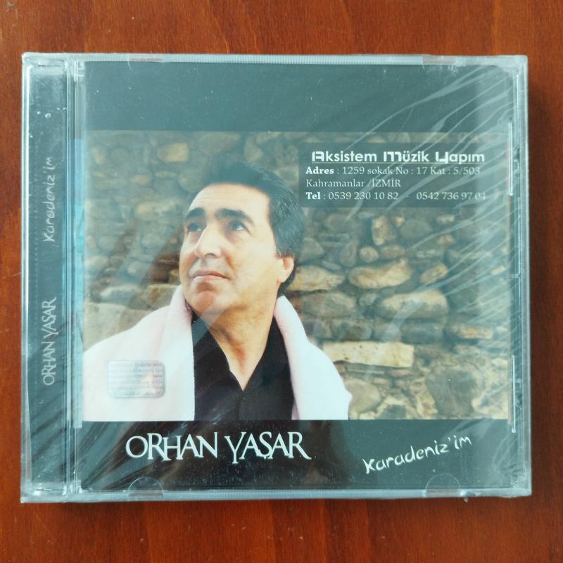 Orhan Yaşar  / Karadeniz’im -   Türkiye   Basım - 2. El CD Albüm / Açılmamış Ambalajlı