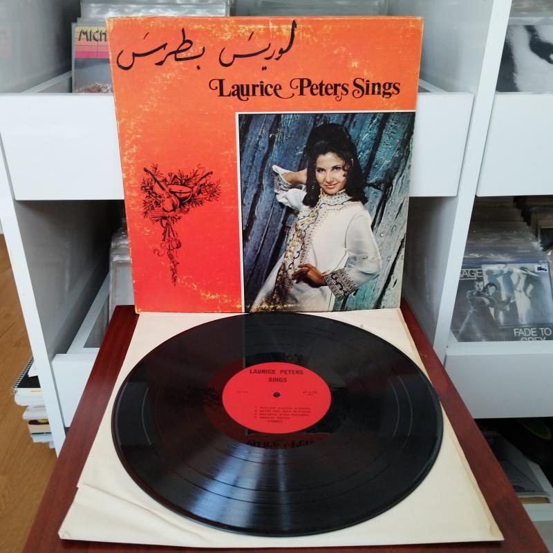 Laurice Peters  ‎–  Sings  - Amerika  Dönem Basım Albüm - 33 lük LP Plak