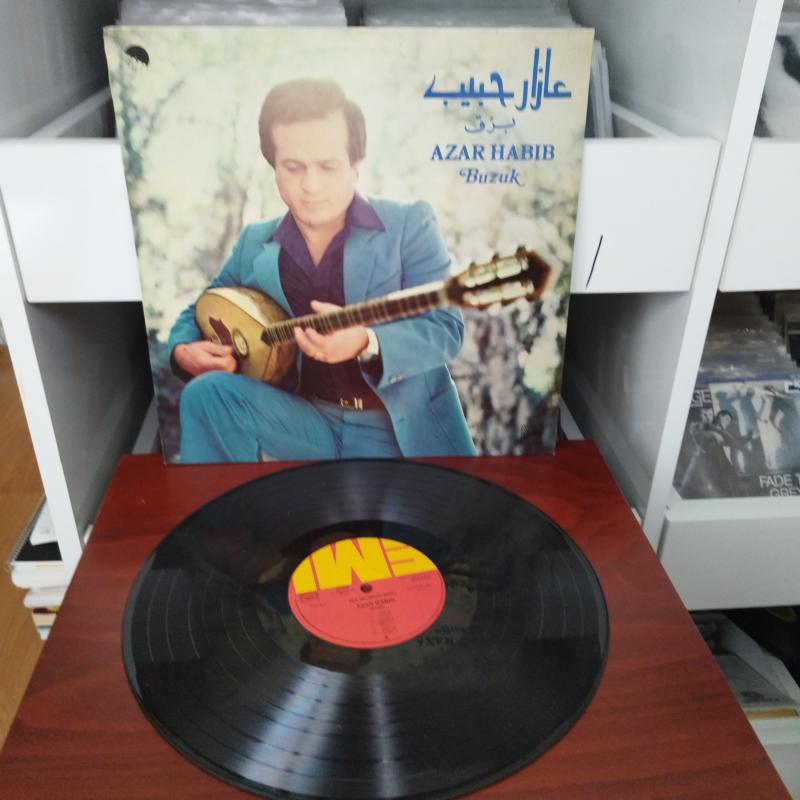 Azar Habib  –    Buzuk  -    1981 Lübnan Dönem Basım Albüm - 33 lük LP Plak