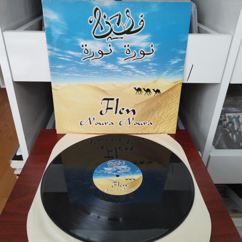 Flen –  Noura Noura -    1998  İtalya Dönem Basım Albüm - 33 lük LP Plak