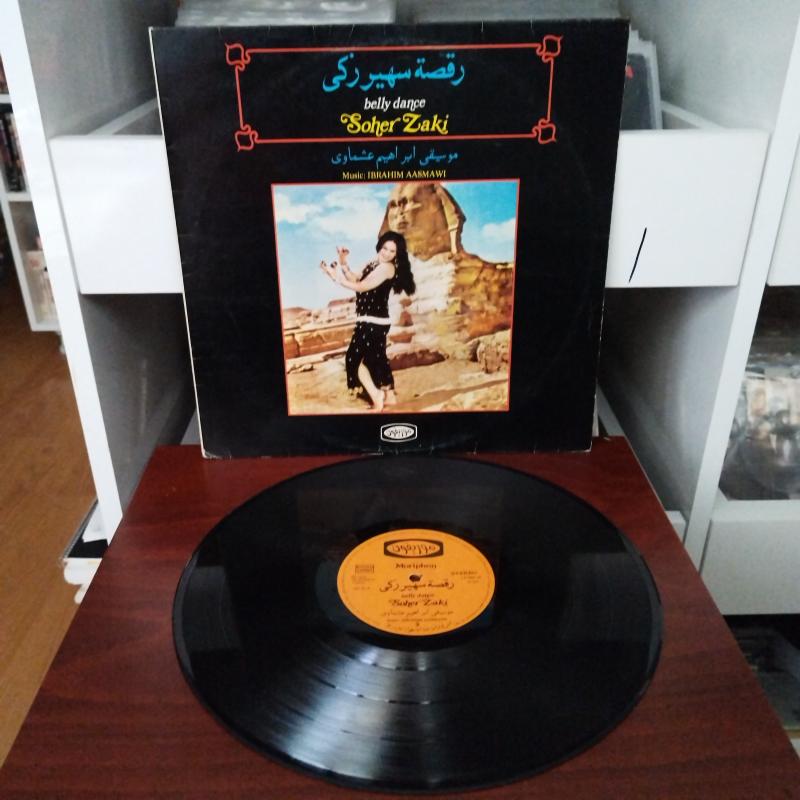 Soher Zaki , Music: Ibrahim Aashmawi  – Belly Dance Soher Zaki  -  1975  Mısır Dönem Basım Albüm - 33 lük LP Plak