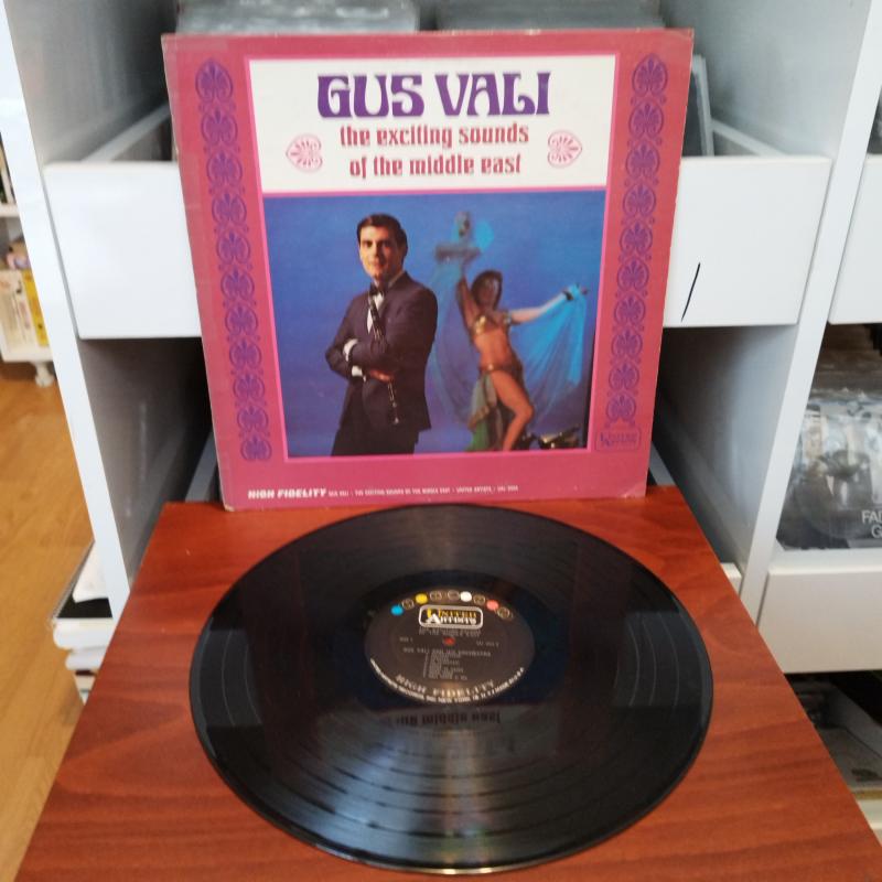 Gus Vali ‎– The Exciting Sounds Of The Middle East -1966 Amerika Basım Albüm - 33 lük LP Plak